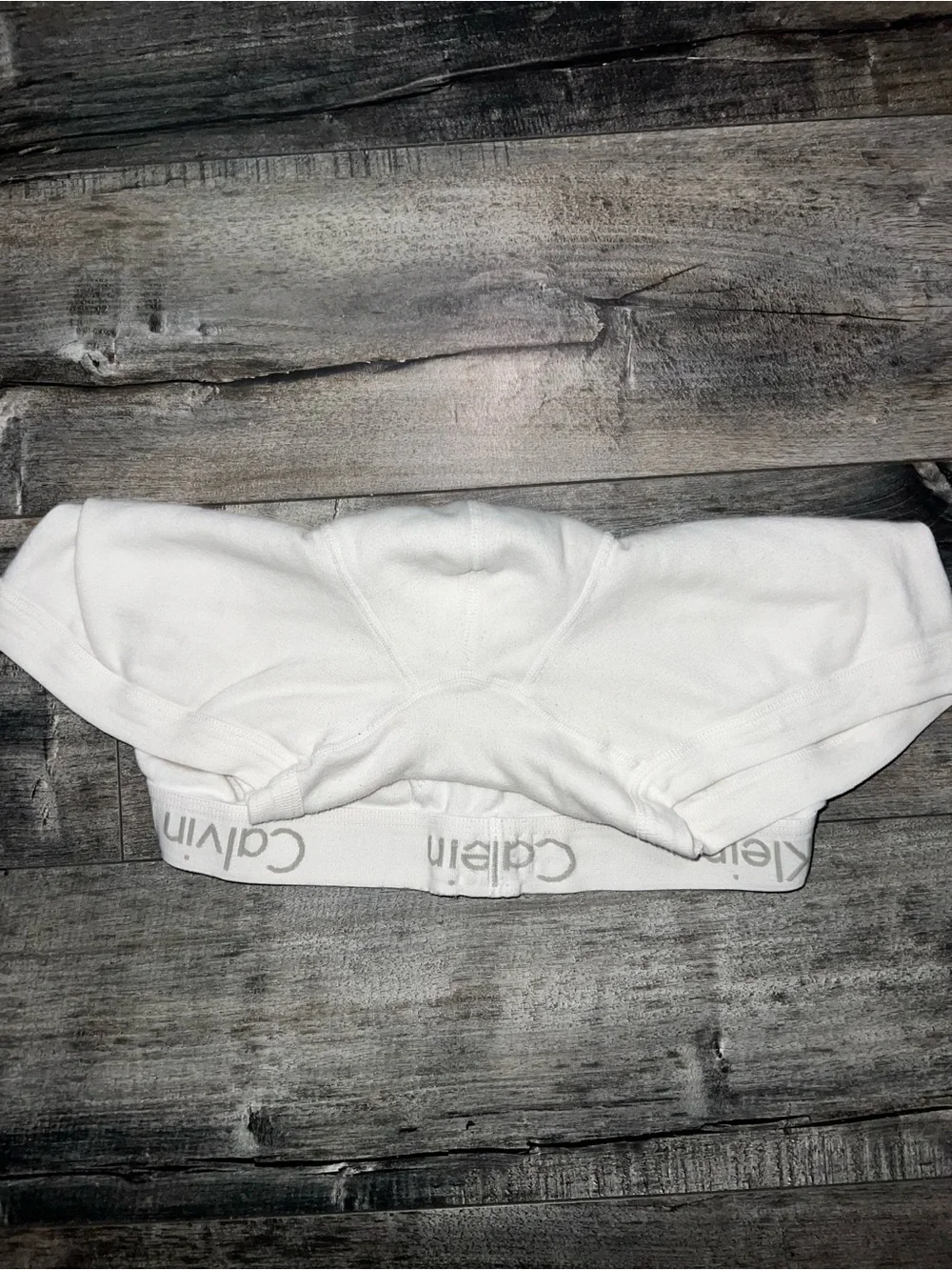 Calvin Klein Men’s White Cotton Boxer Briefs